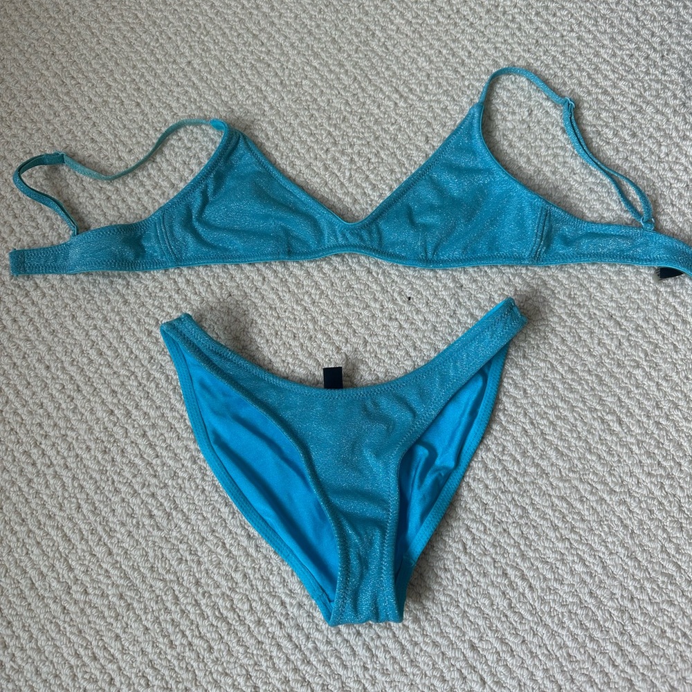 Blue Bikini Set